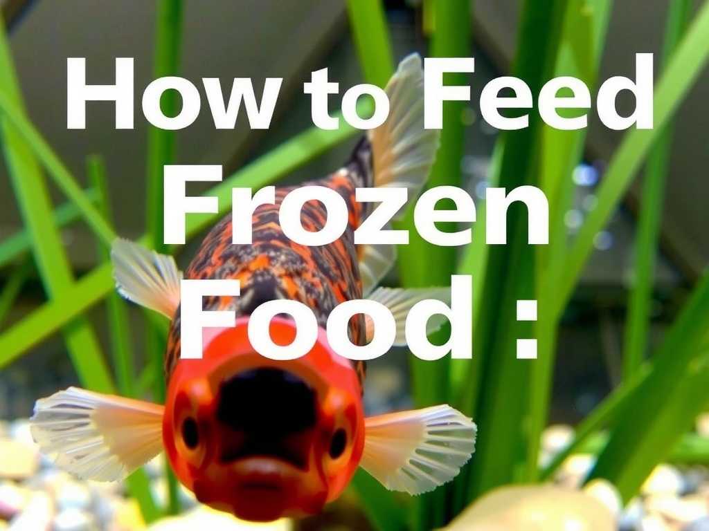 How to Feed Frozen Food in Ornamental Fish Care: Thaw Tips