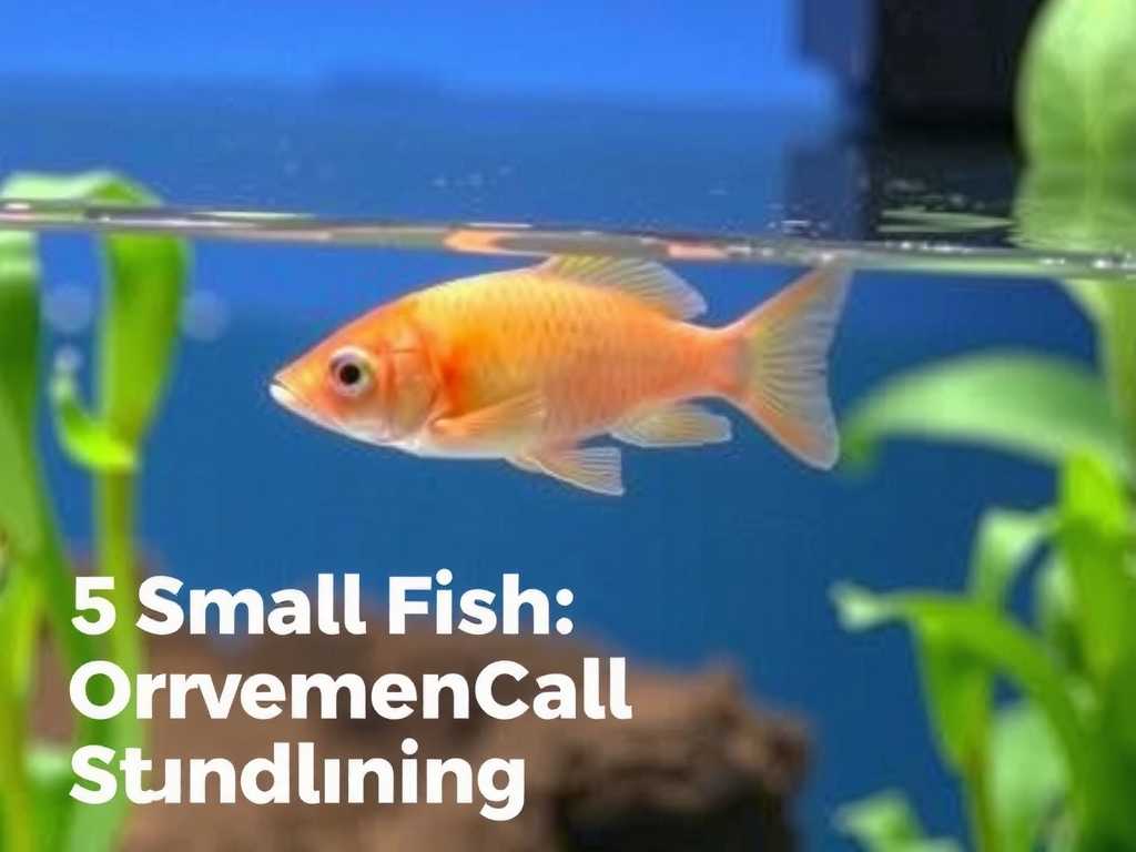 How to Care for Small Fish in Ornamental Fish Care: Prevent Stunting