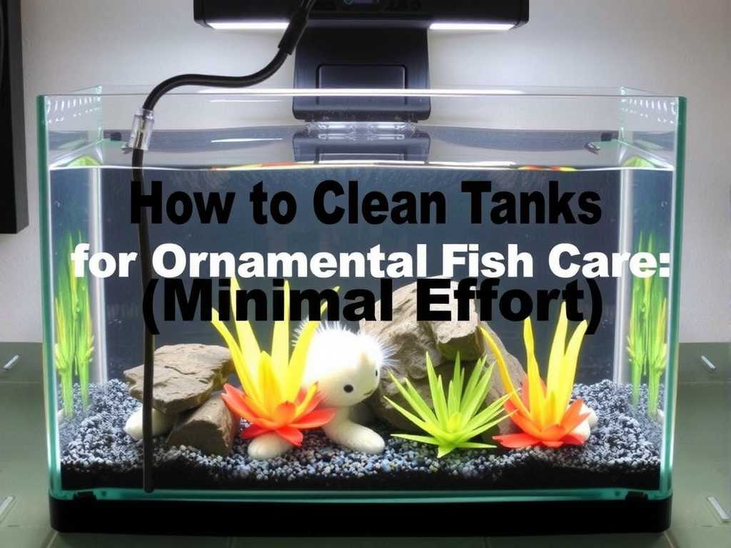 How to Clean Tanks for Ornamental Fish Care: Minimal Effort(1)