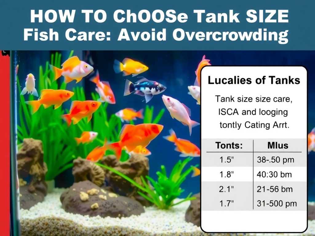 How to Choose Tank Size for Ornamental Fish Care: Avoid Overcrowding(1)
