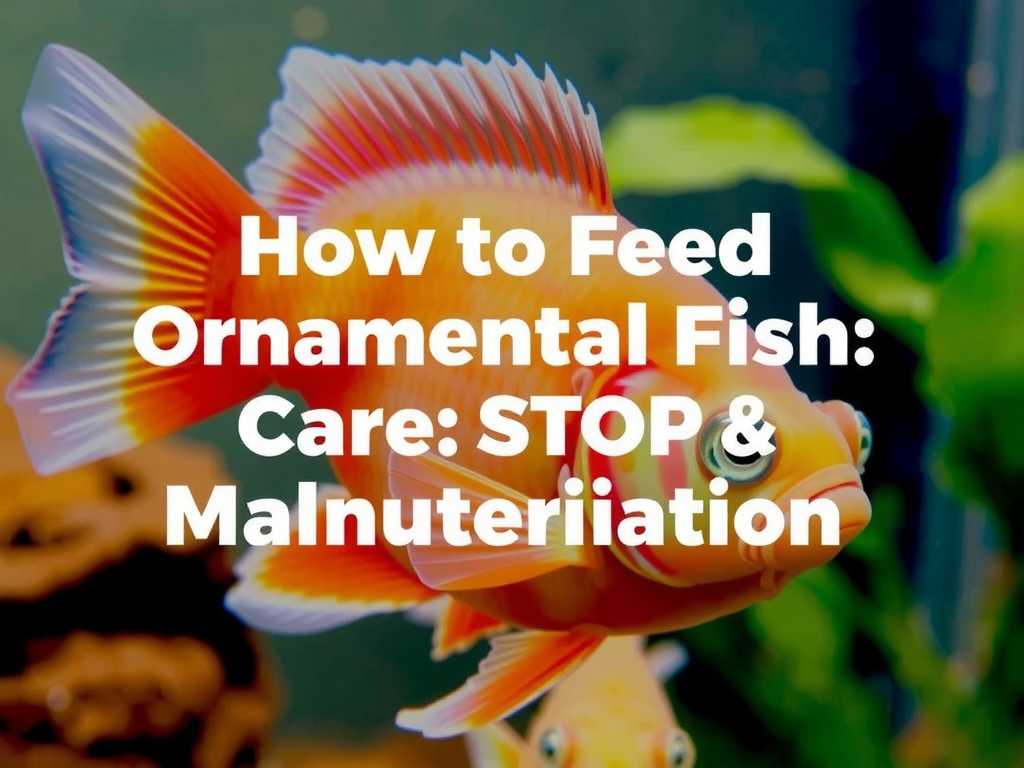 How to Feed Ornamental Fish Care: Stop Overfeeding & Malnutrition